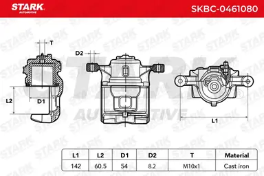 PINZA DE FRENO (SIN  DEVOLUCIÓN CAS