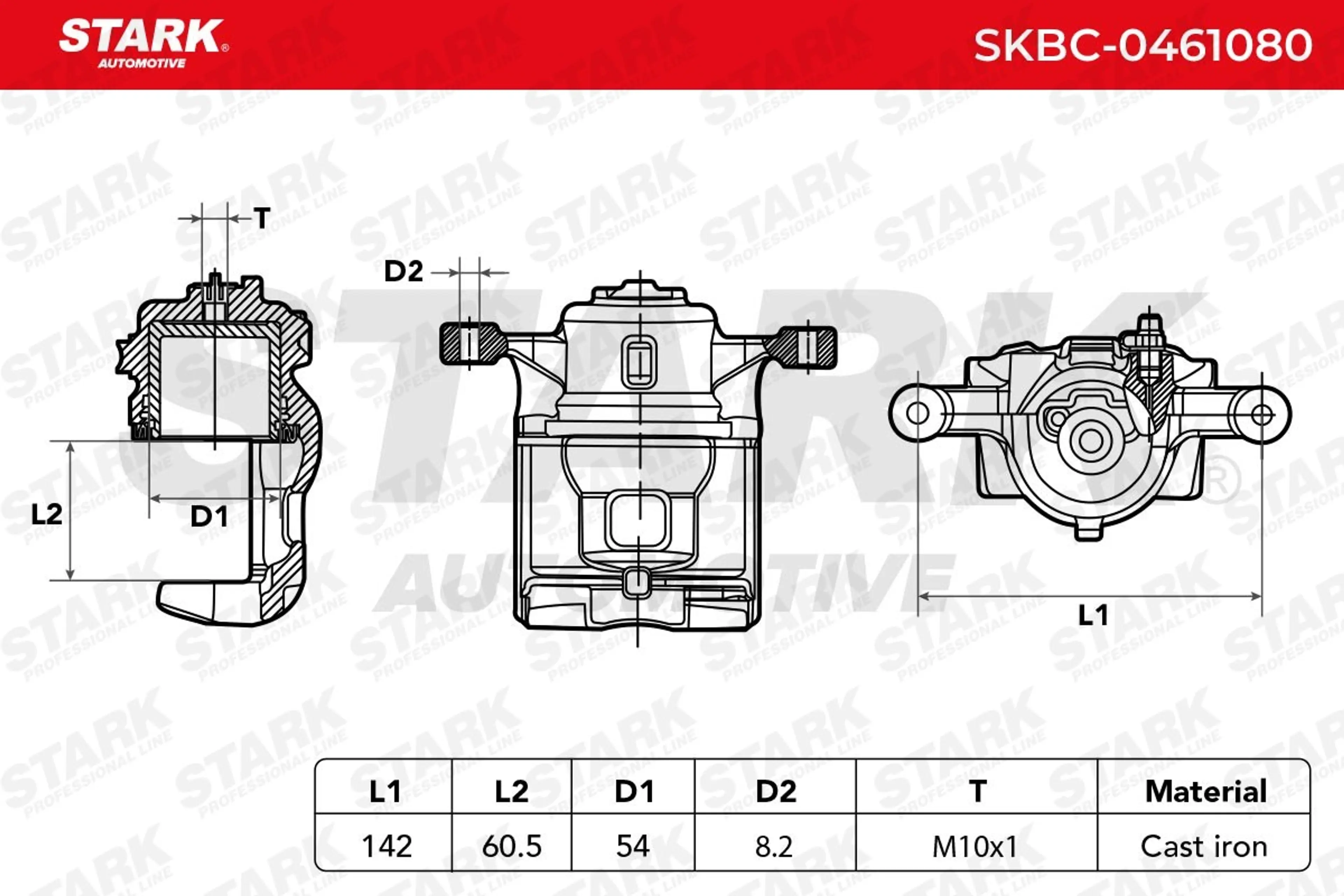 PINZA DE FRENO (SIN  DEVOLUCIÓN CAS