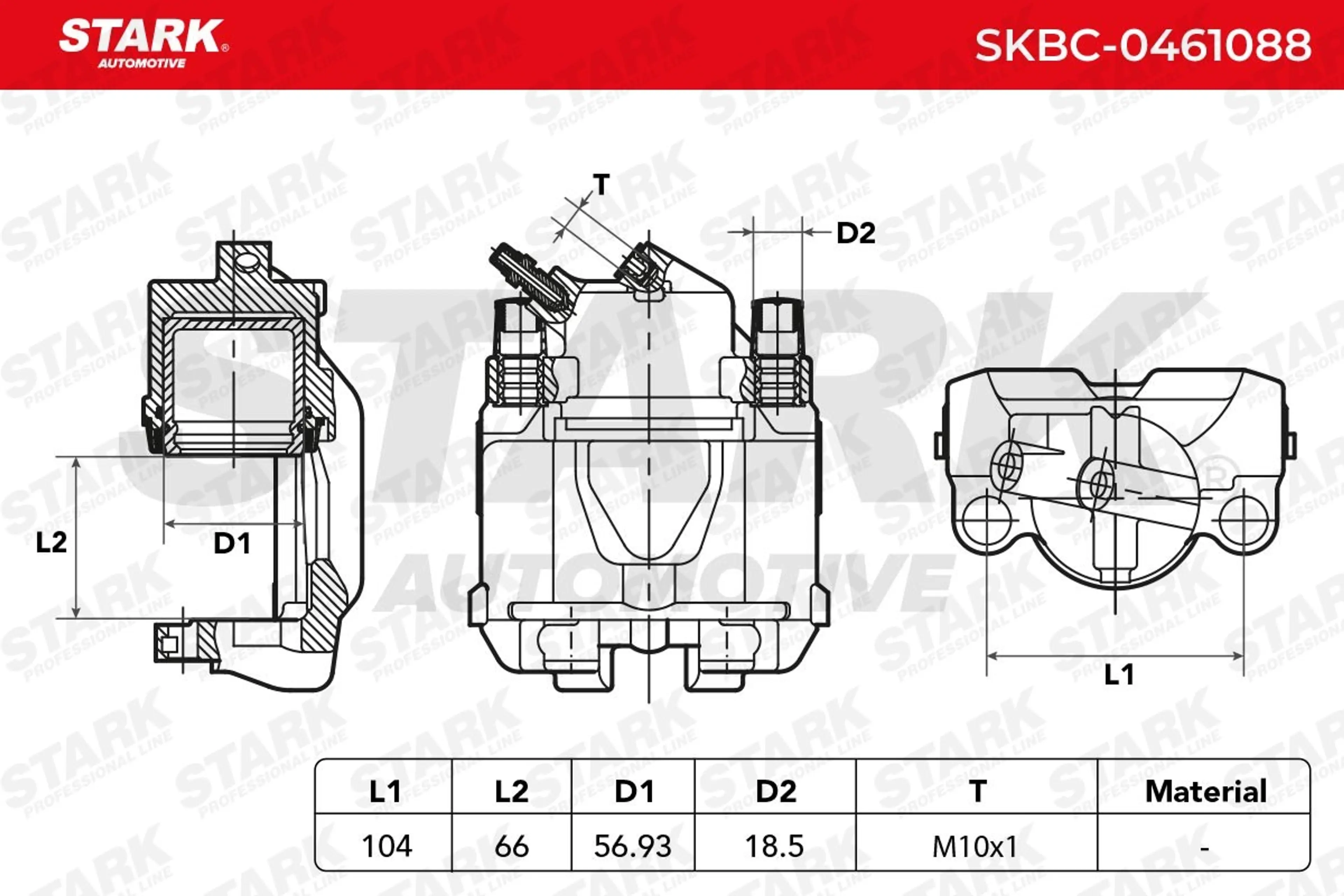 PINZA DE FRENO (SIN  DEVOLUCIÓN CAS
