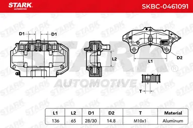 PINZA DE FRENO (SIN  DEVOLUCIÓN CAS