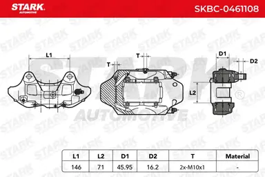 PINZA DE FRENO (SIN  DEVOLUCIÓN CAS