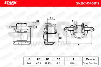 PINZA DE FRENO (SIN  DEVOLUCIÓN CAS