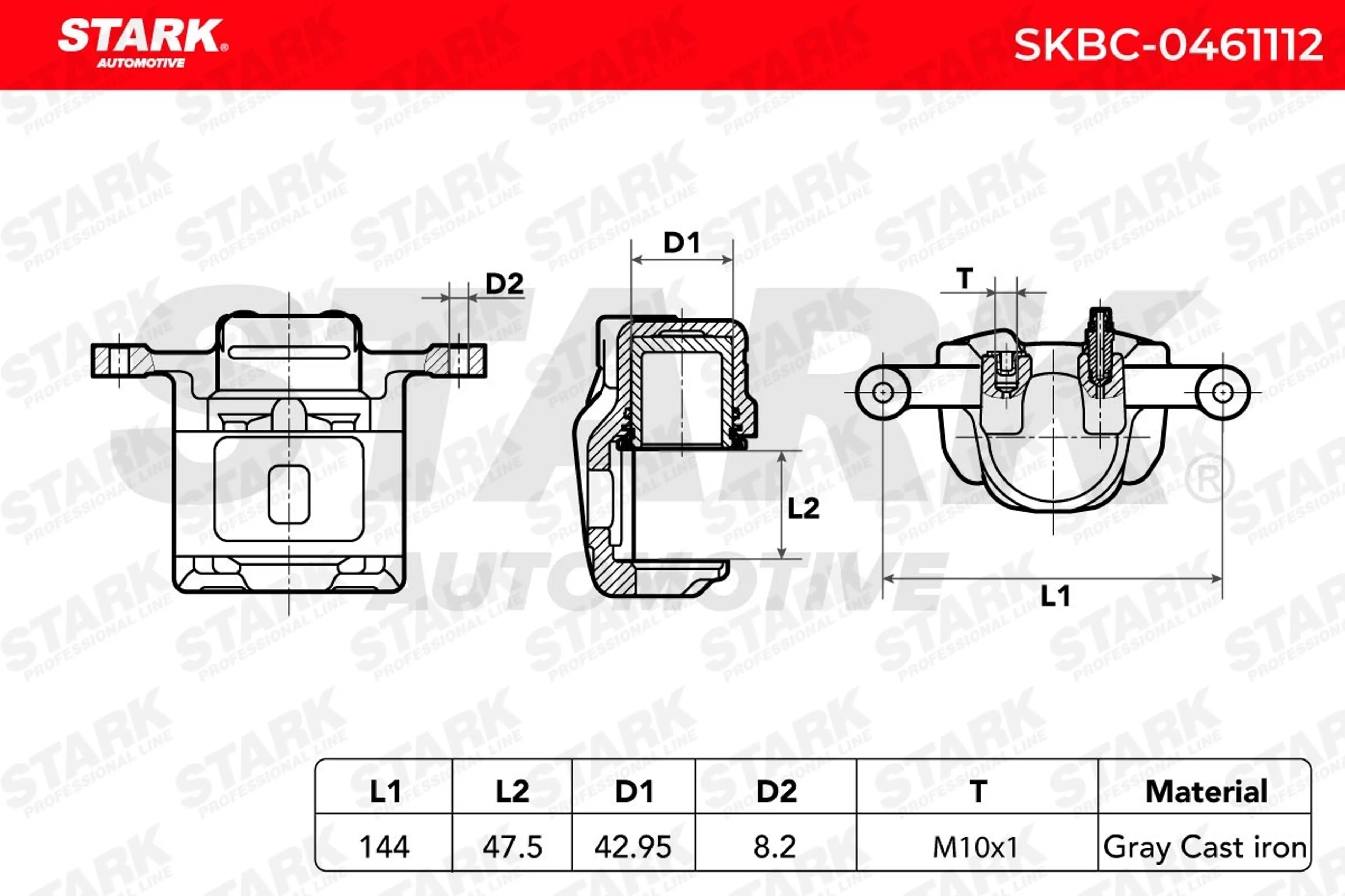 PINZA DE FRENO (SIN  DEVOLUCIÓN CAS