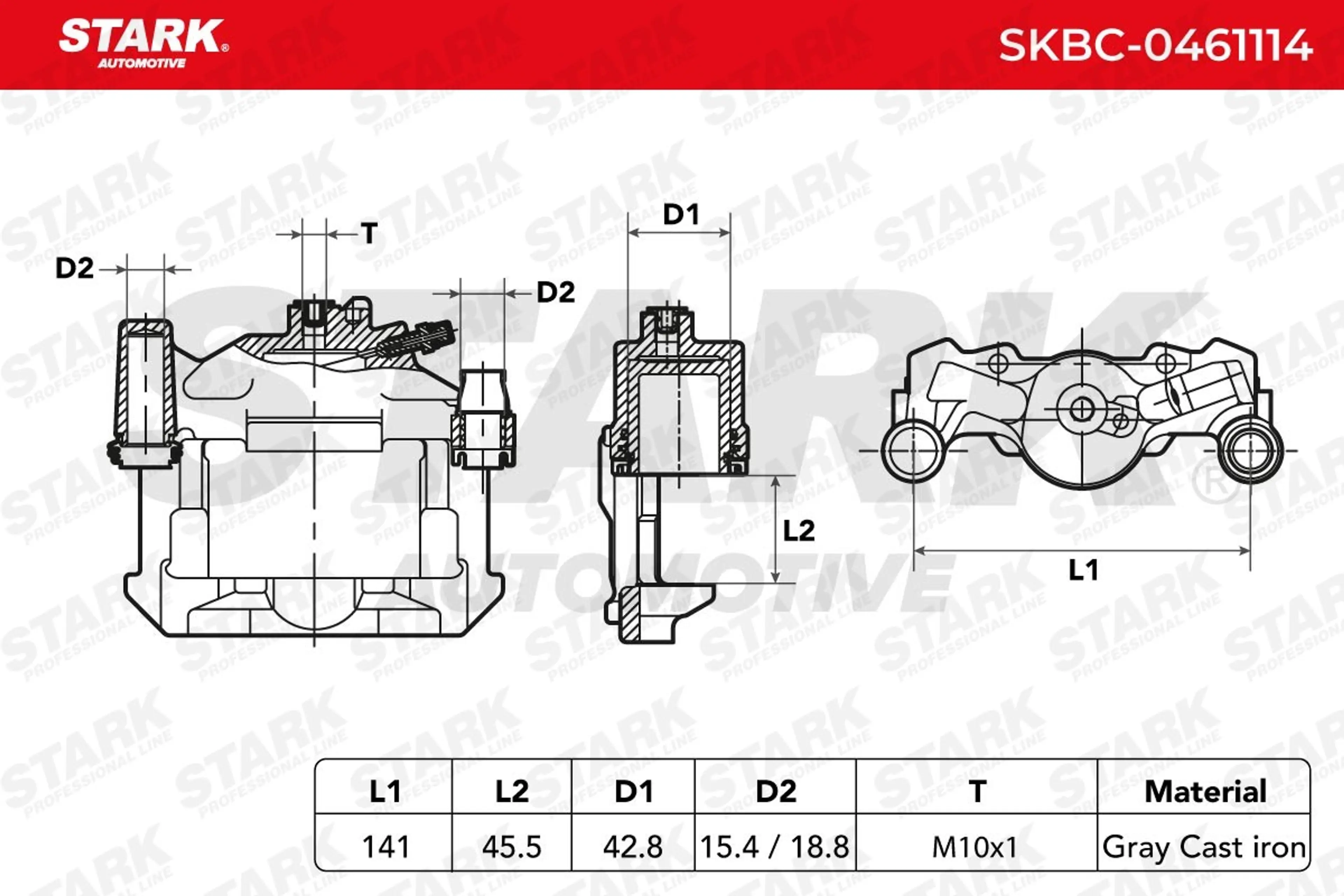 PINZA DE FRENO (SIN  DEVOLUCIÓN CAS