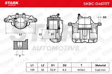 PINZA DE FRENO (SIN  DEVOLUCIÓN CAS