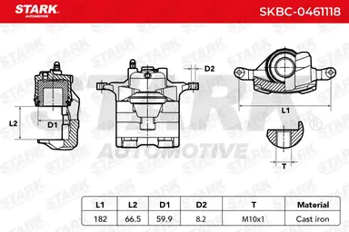 PINZA DE FRENO (SIN  DEVOLUCIÓN CAS