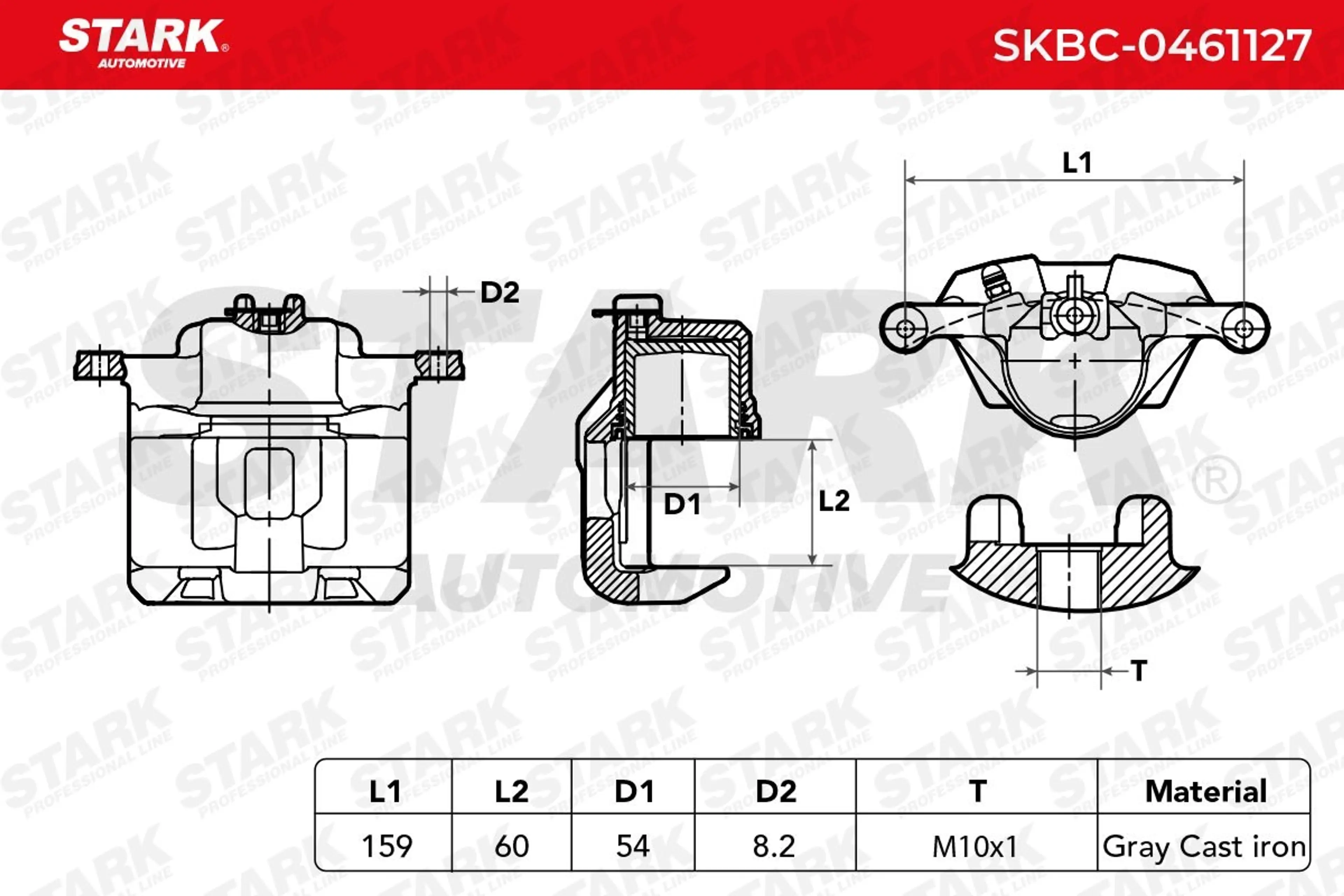 PINZA DE FRENO (SIN  DEVOLUCIÓN CAS