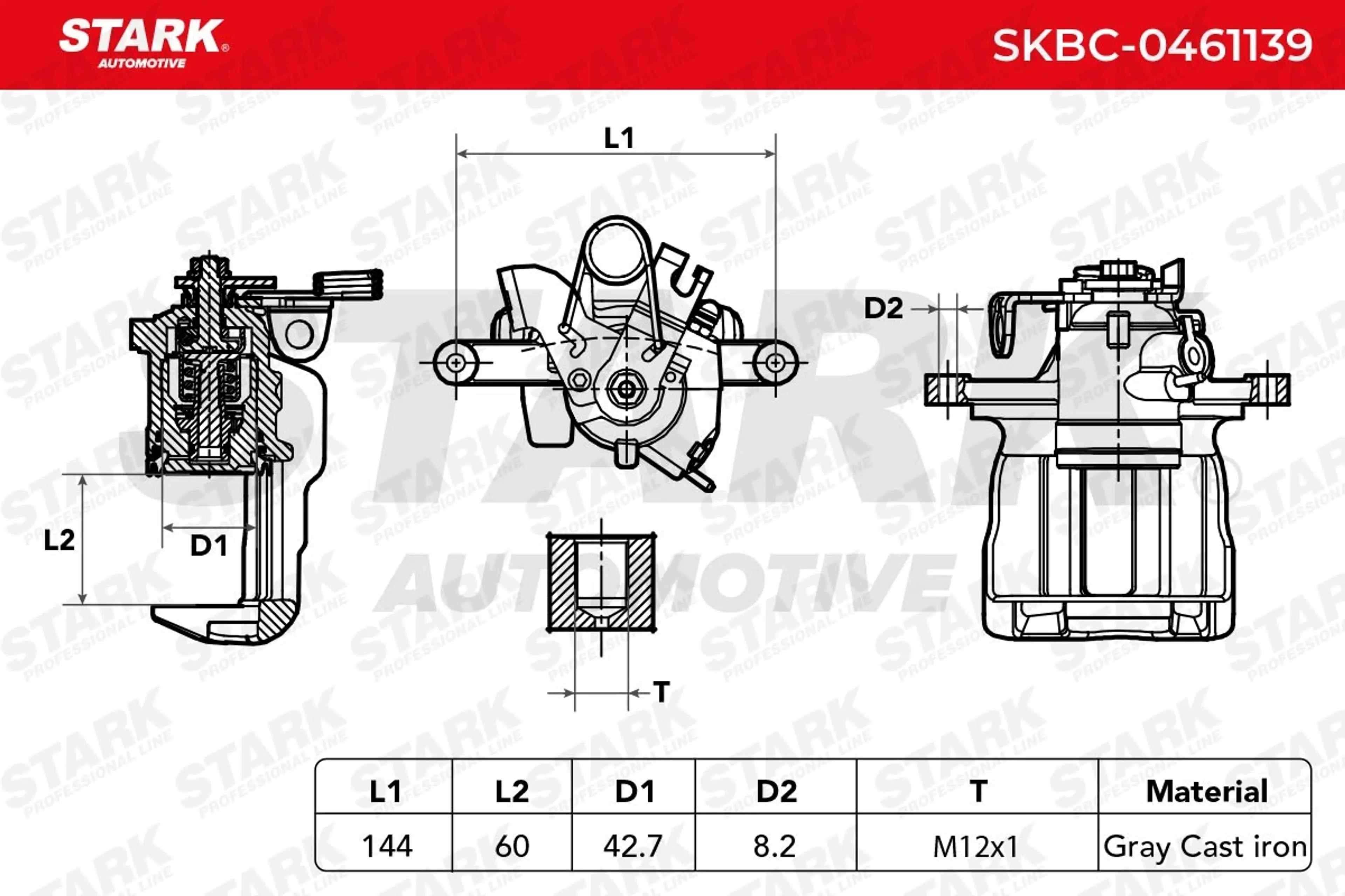 PINZA DE FRENO (SIN  DEVOLUCIÓN CAS