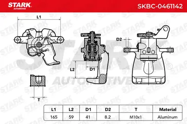 PINZA DE FRENO (SIN  DEVOLUCIÓN CAS
