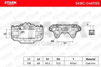 PINZA DE FRENO (SIN  DEVOLUCIÓN CAS