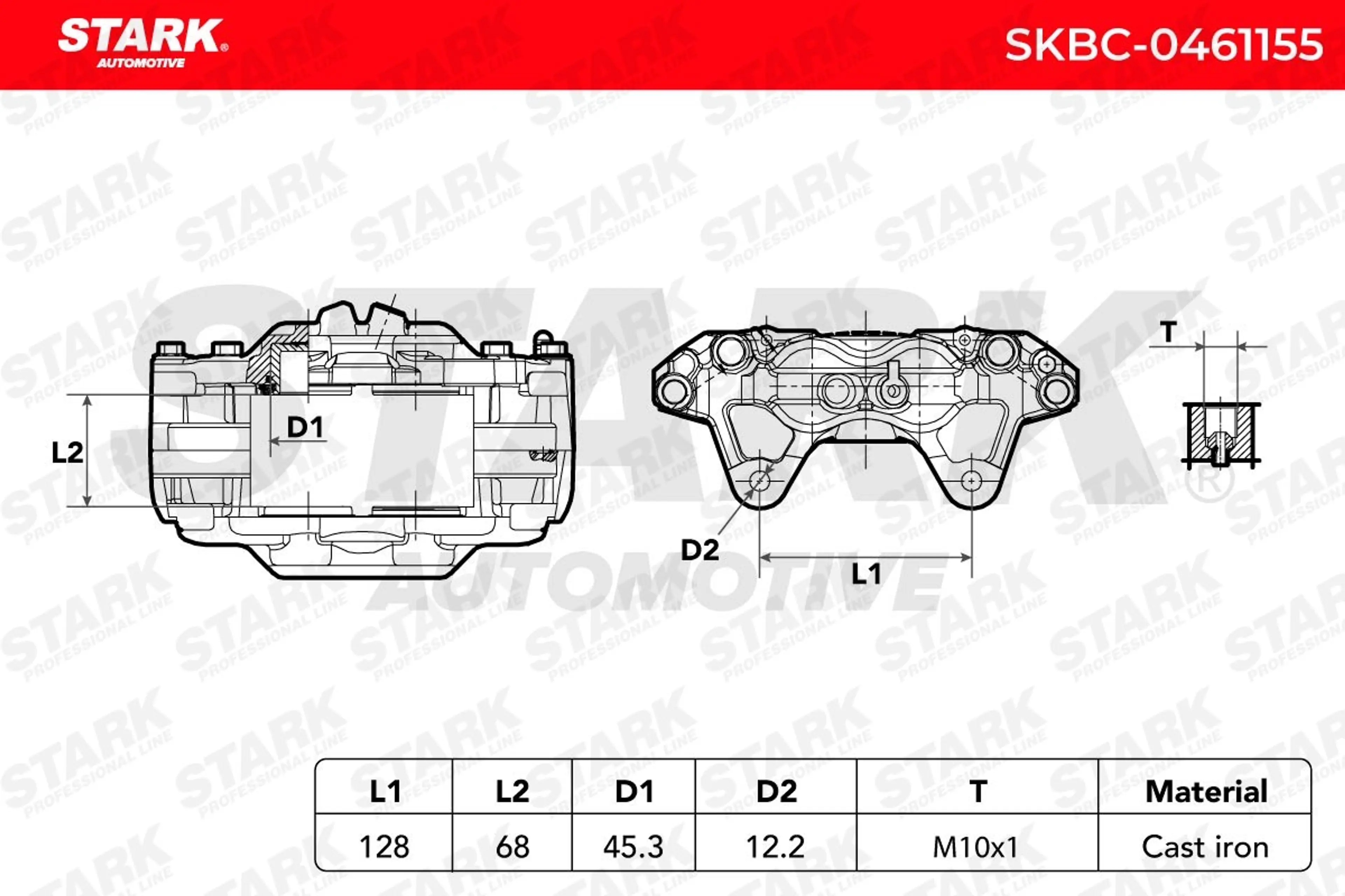PINZA DE FRENO (SIN  DEVOLUCIÓN CAS