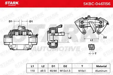 PINZA DE FRENO (SIN  DEVOLUCIÓN CAS