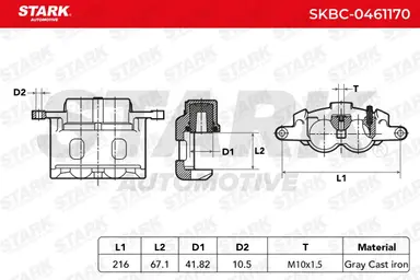 PINZA DE FRENO (SIN  DEVOLUCIÓN CAS