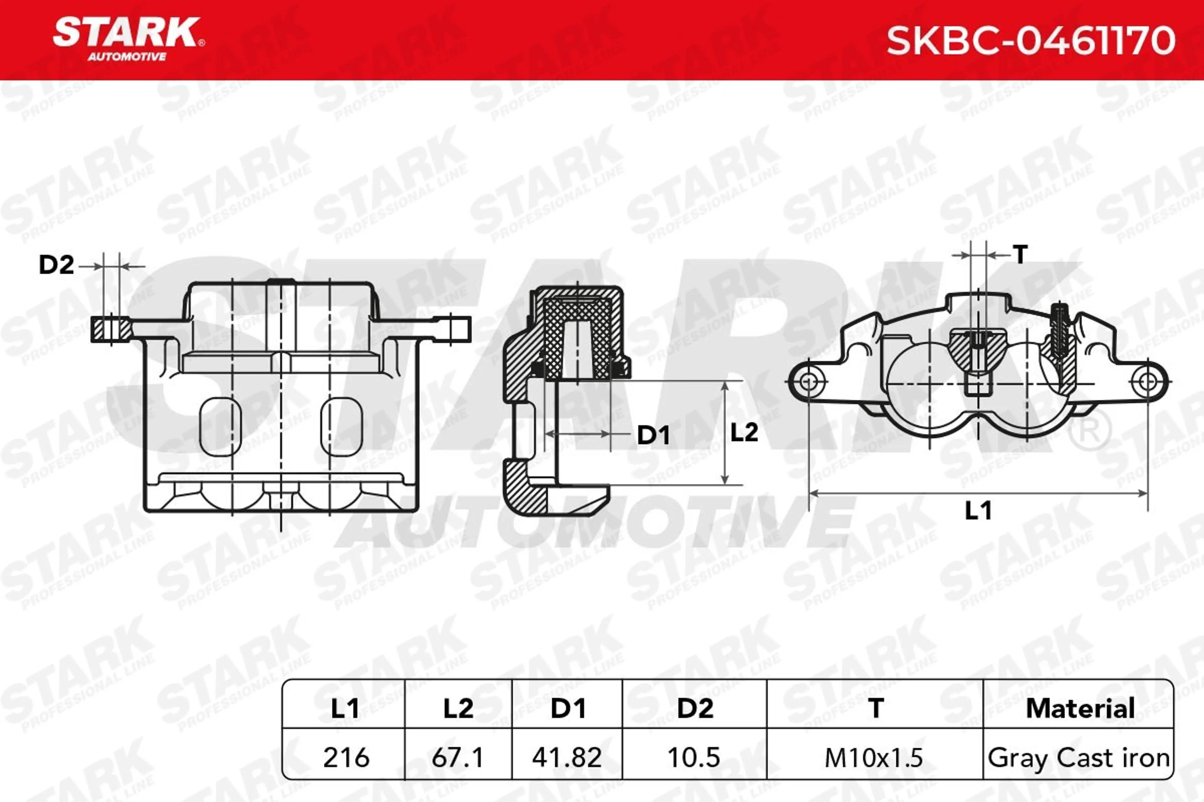 PINZA DE FRENO (SIN  DEVOLUCIÓN CAS