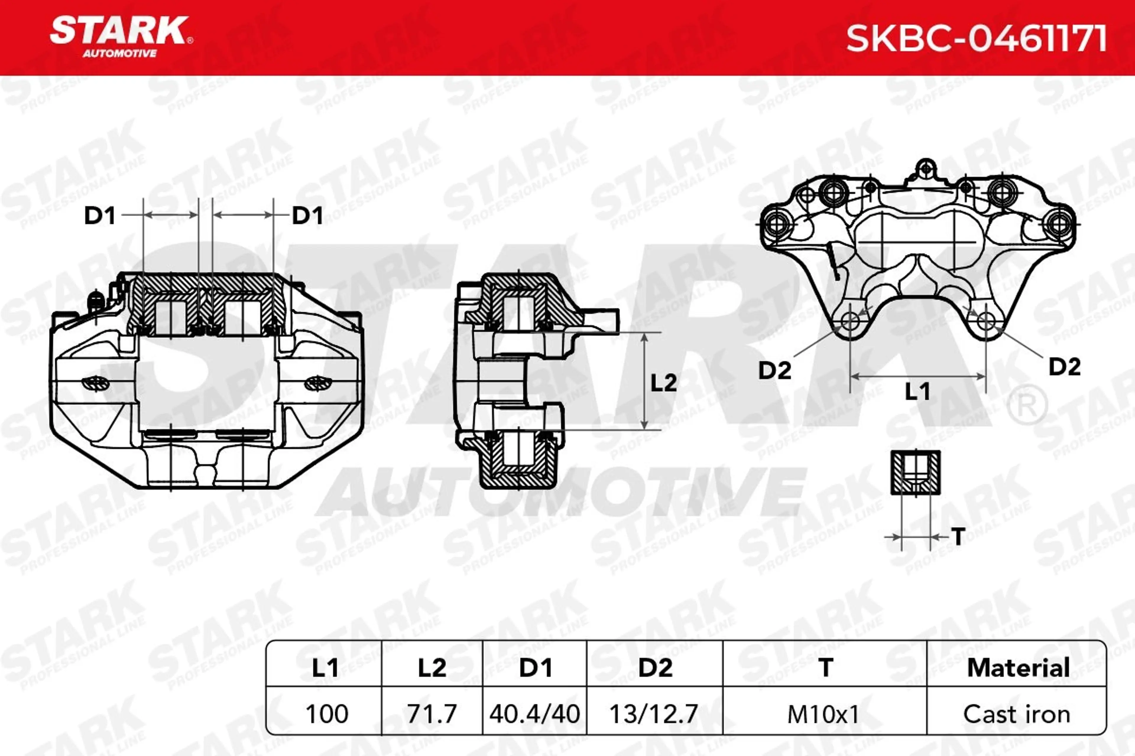 PINZA DE FRENO (SIN  DEVOLUCIÓN CAS