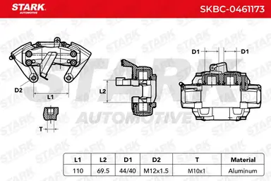 PINZA DE FRENO (SIN  DEVOLUCIÓN CAS