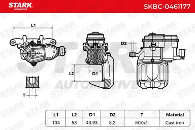 PINZA DE FRENO (SIN  DEVOLUCIÓN CAS