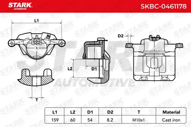 PINZA DE FRENO (SIN  DEVOLUCIÓN CAS