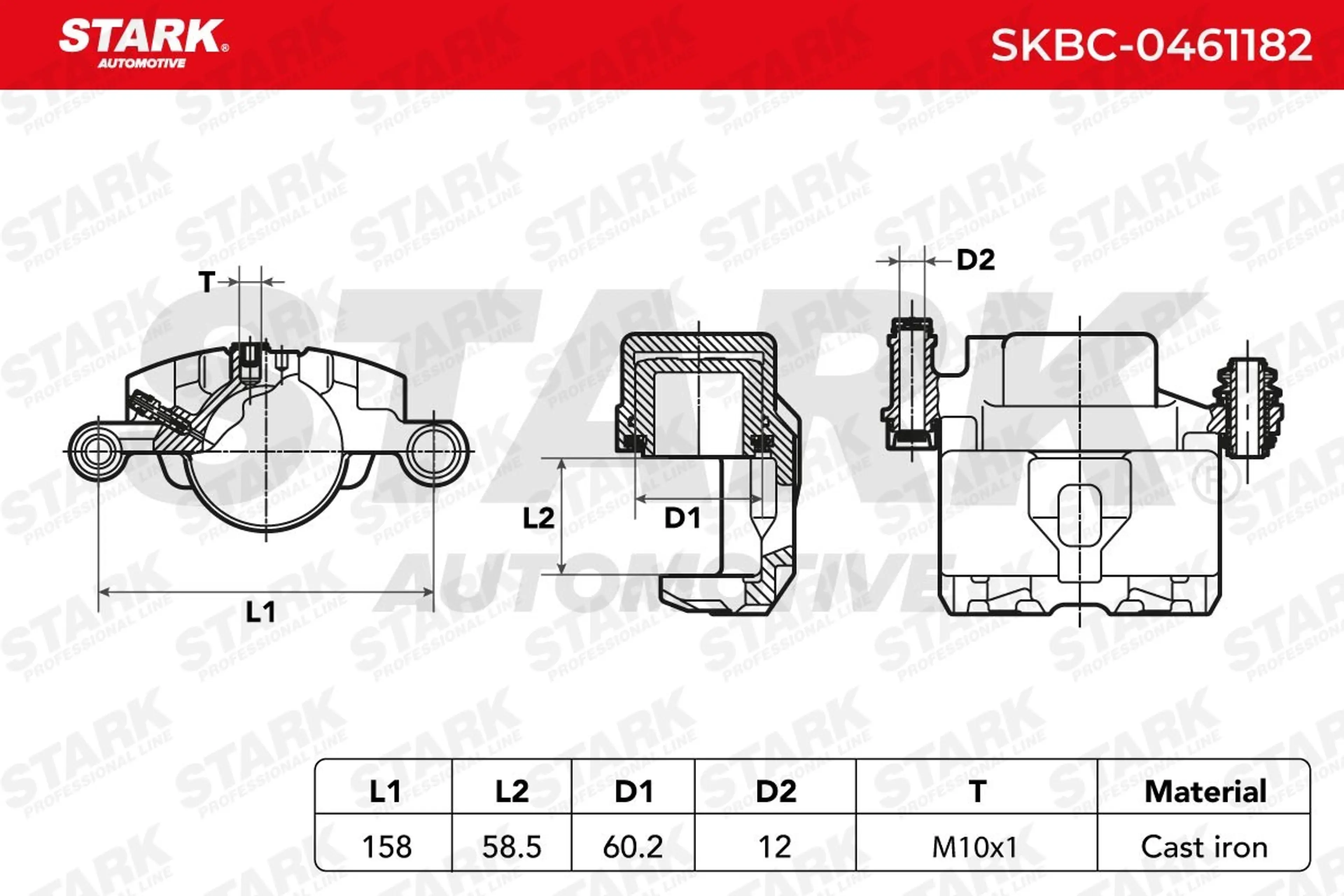 PINZA DE FRENO (SIN  DEVOLUCIÓN CAS