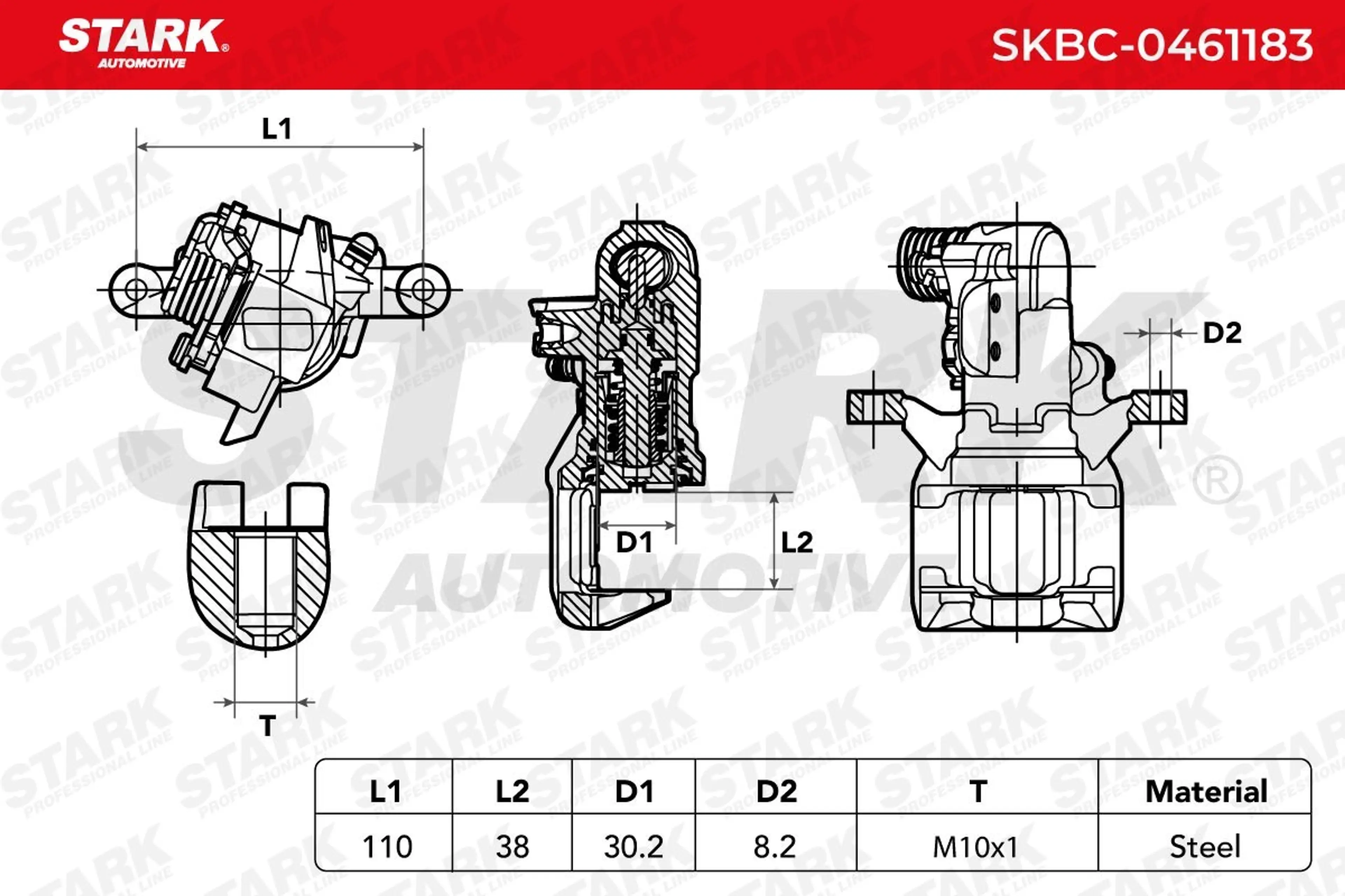 PINZA DE FRENO (SIN  DEVOLUCIÓN CAS