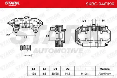 PINZA DE FRENO (SIN  DEVOLUCIÓN CAS