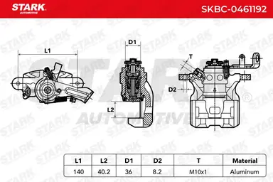 PINZA DE FRENO (SIN  DEVOLUCIÓN CAS