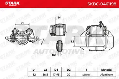 PINZA DE FRENO (SIN  DEVOLUCIÓN CAS