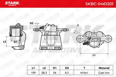 PINZA DE FRENO (SIN  DEVOLUCIÓN CAS