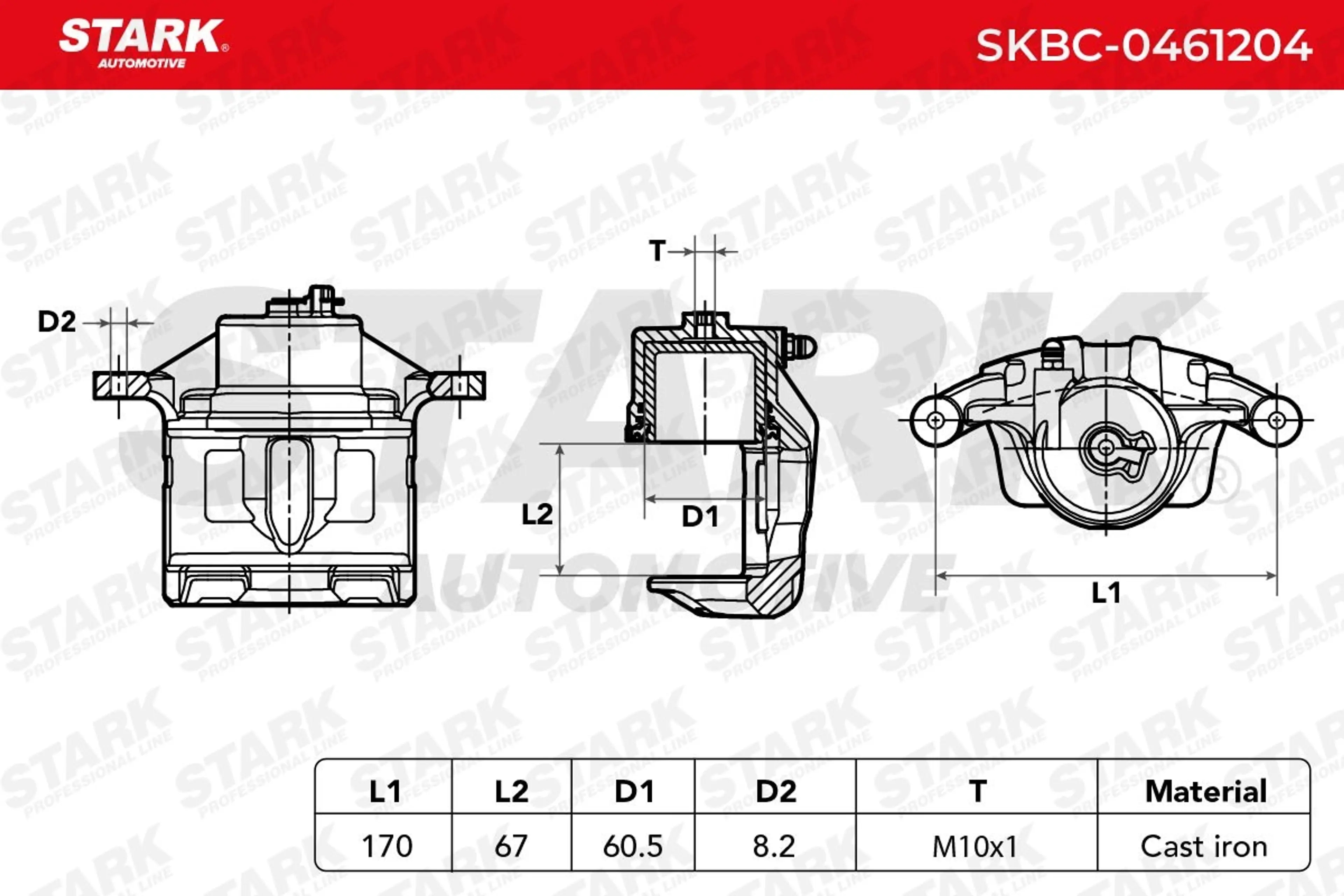 PINZA DE FRENO (SIN  DEVOLUCIÓN CAS