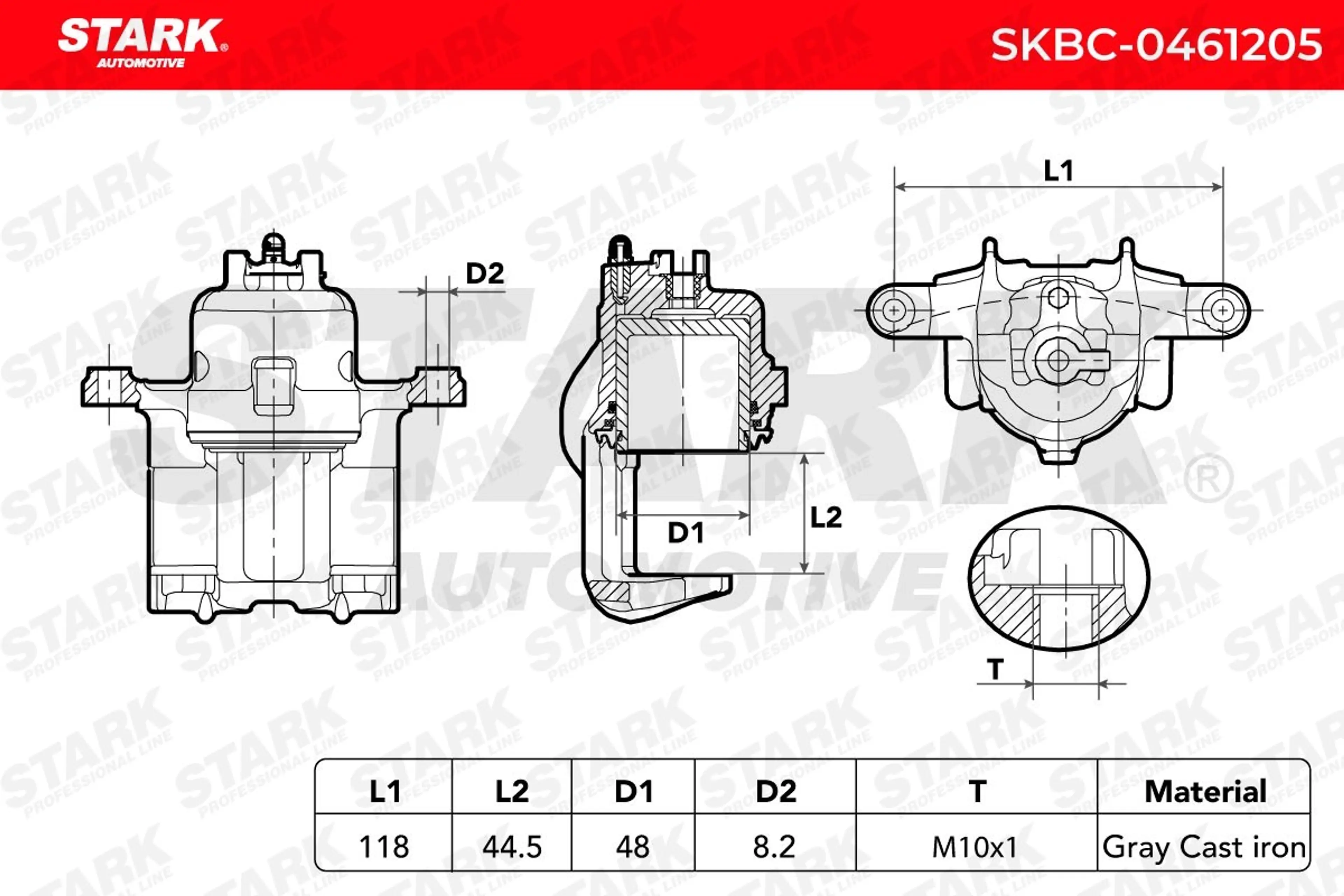 PINZA DE FRENO (SIN  DEVOLUCIÓN CAS