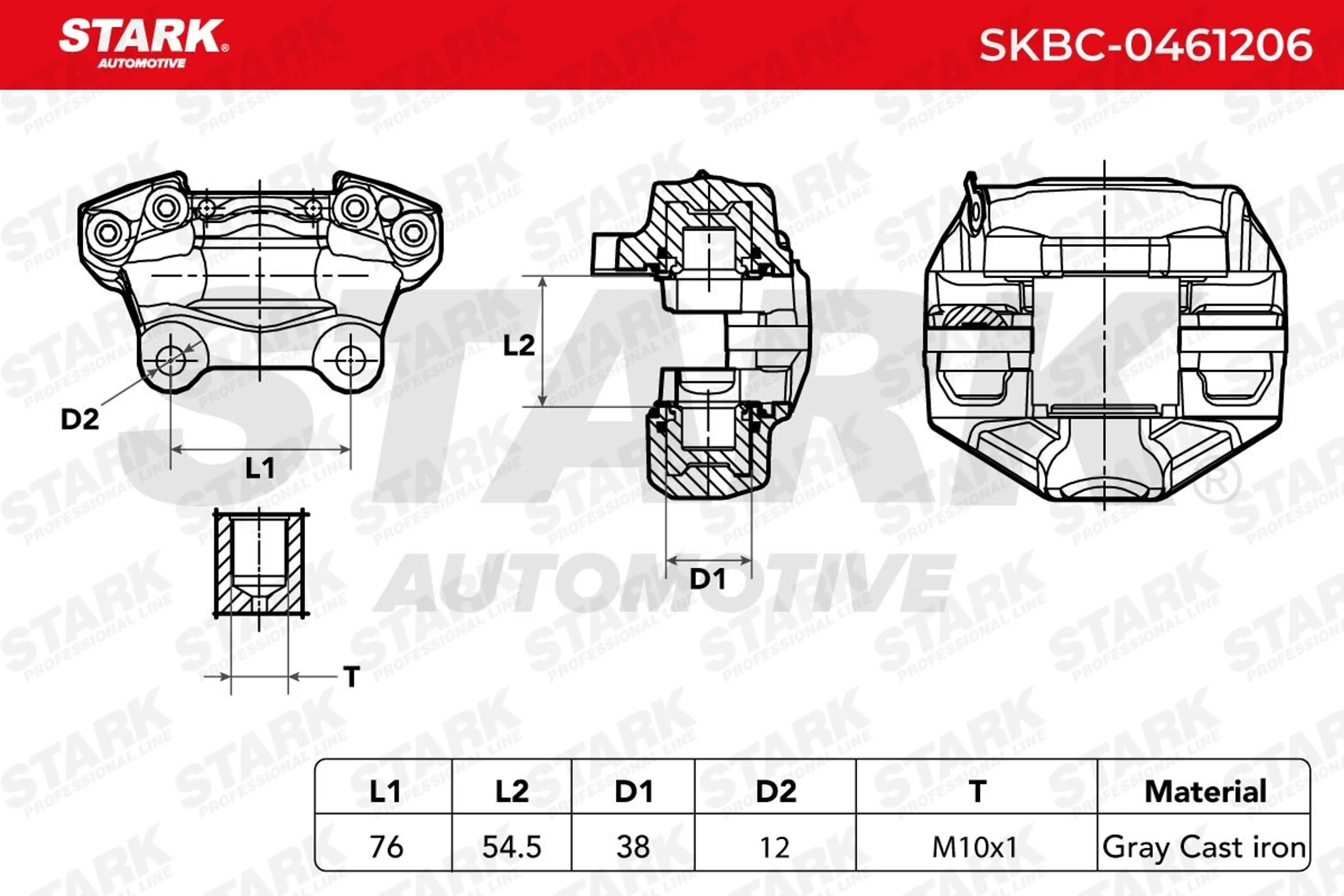 PINZA DE FRENO (SIN  DEVOLUCIÓN CAS