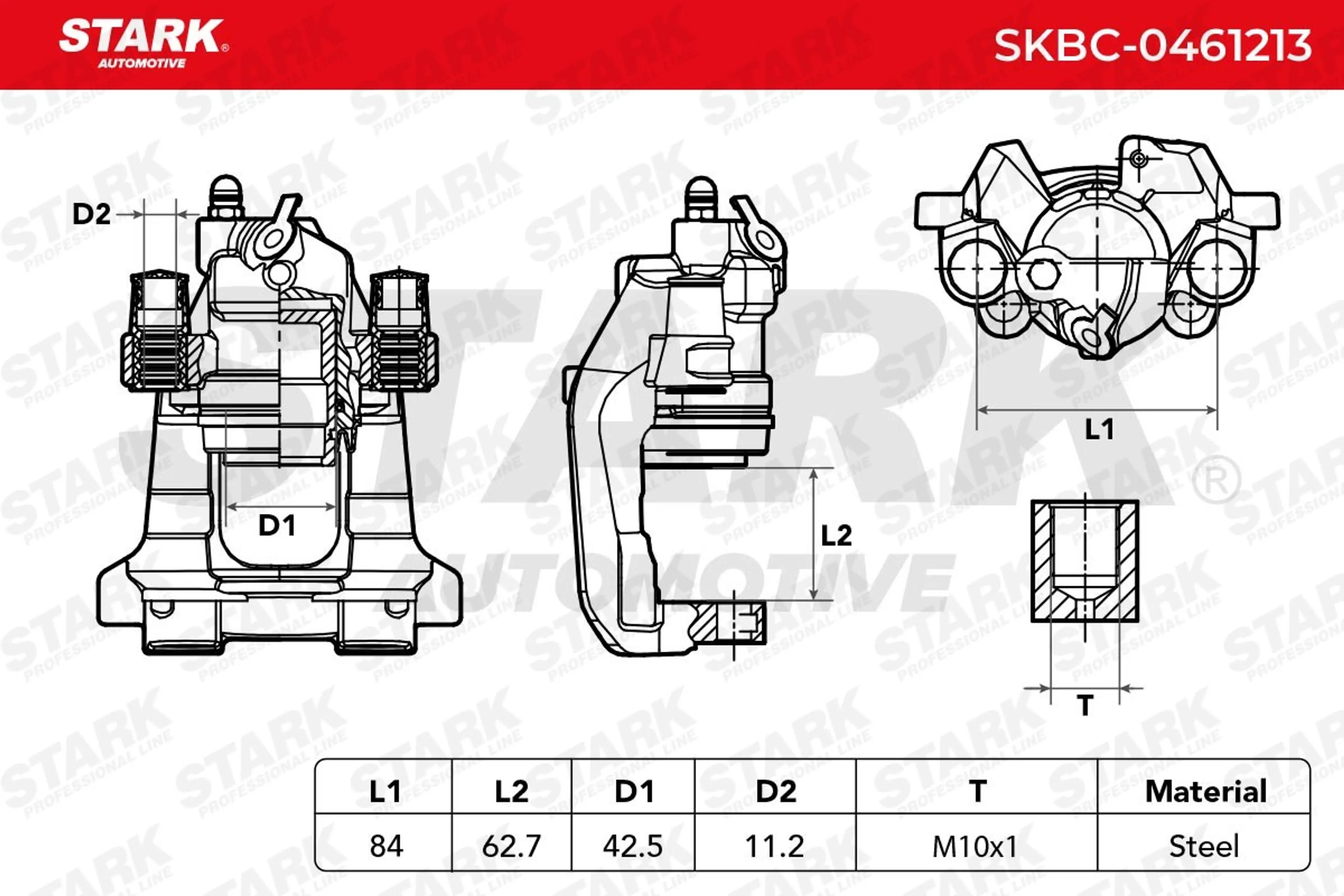 PINZA DE FRENO (SIN  DEVOLUCIÓN CAS