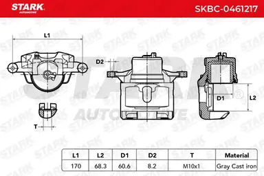 PINZA DE FRENO (SIN  DEVOLUCIÓN CAS