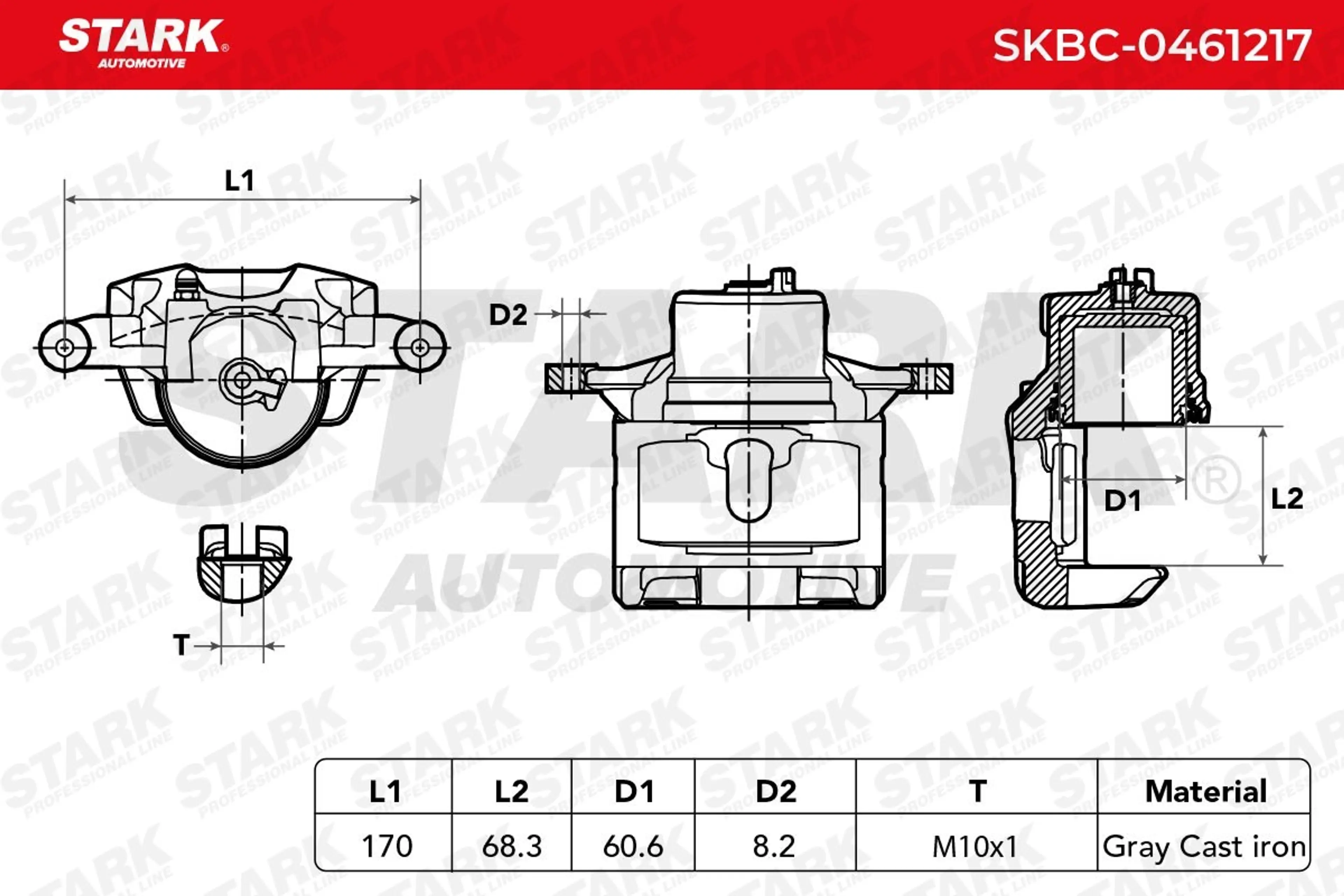 PINZA DE FRENO (SIN  DEVOLUCIÓN CAS