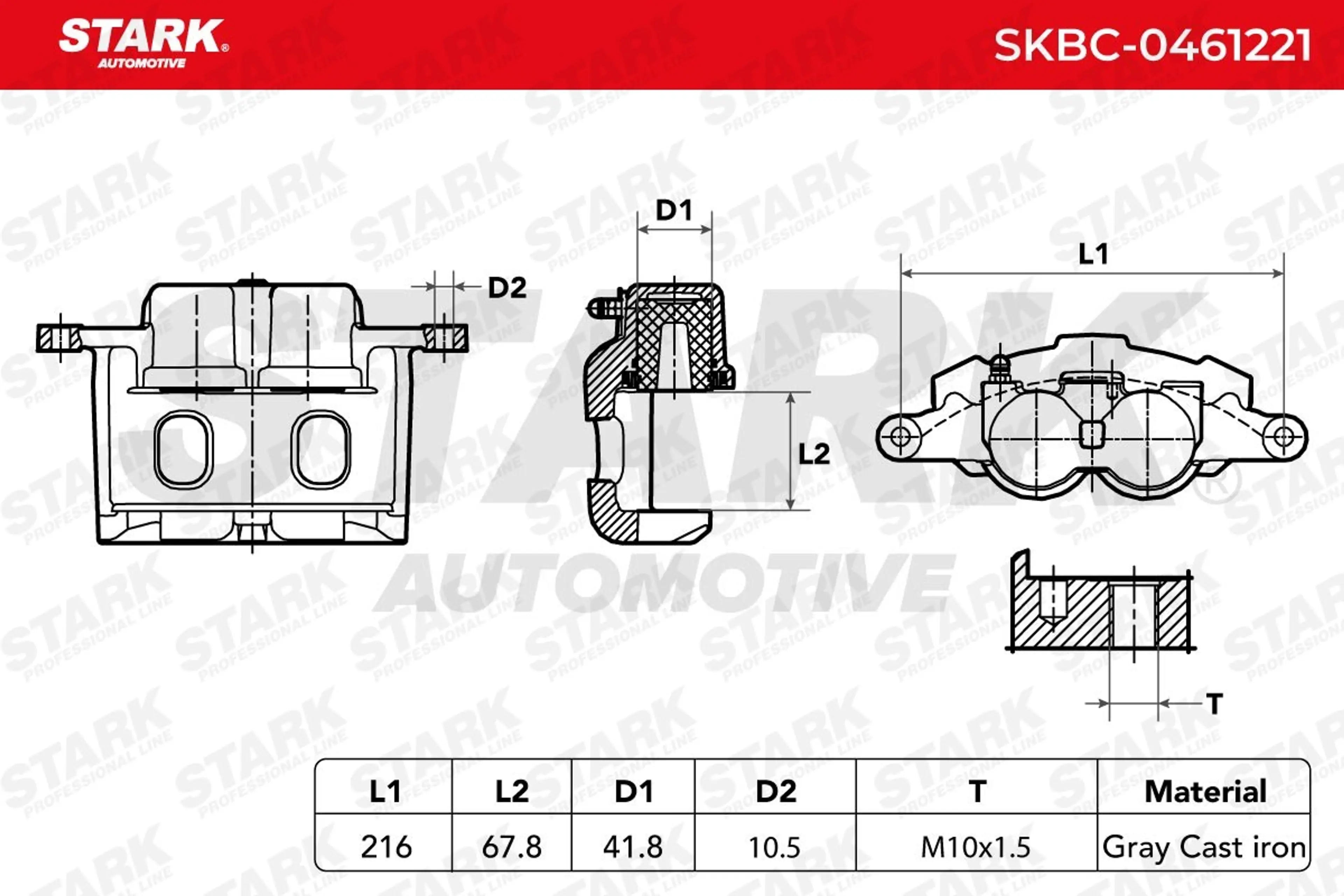 PINZA DE FRENO (SIN  DEVOLUCIÓN CAS