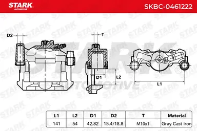 PINZA DE FRENO (SIN  DEVOLUCIÓN CAS
