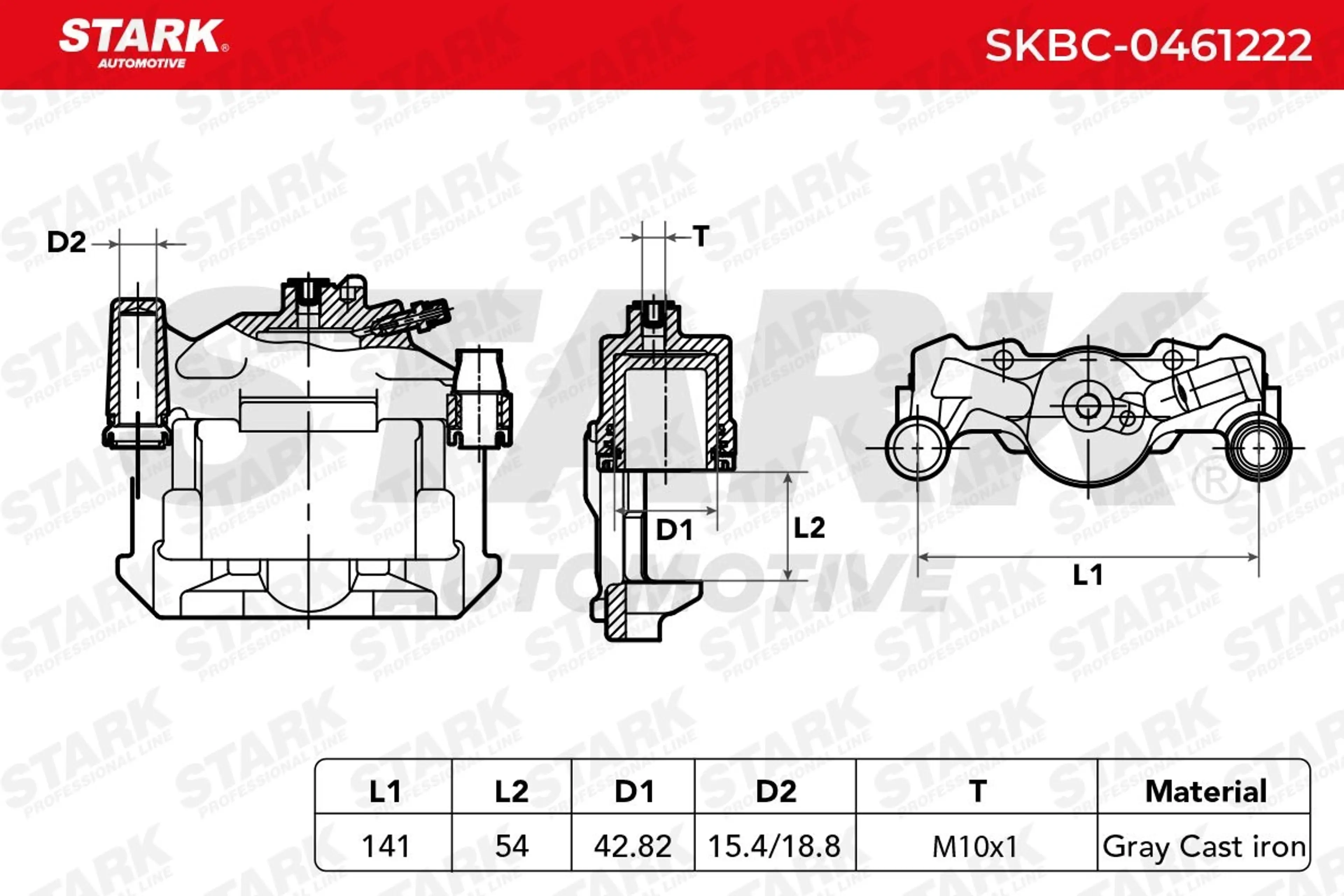 PINZA DE FRENO (SIN  DEVOLUCIÓN CAS
