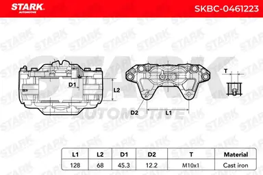 PINZA DE FRENO (SIN  DEVOLUCIÓN CAS