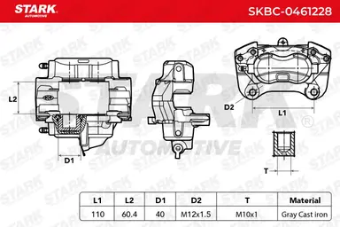 PINZA DE FRENO (SIN  DEVOLUCIÓN CAS