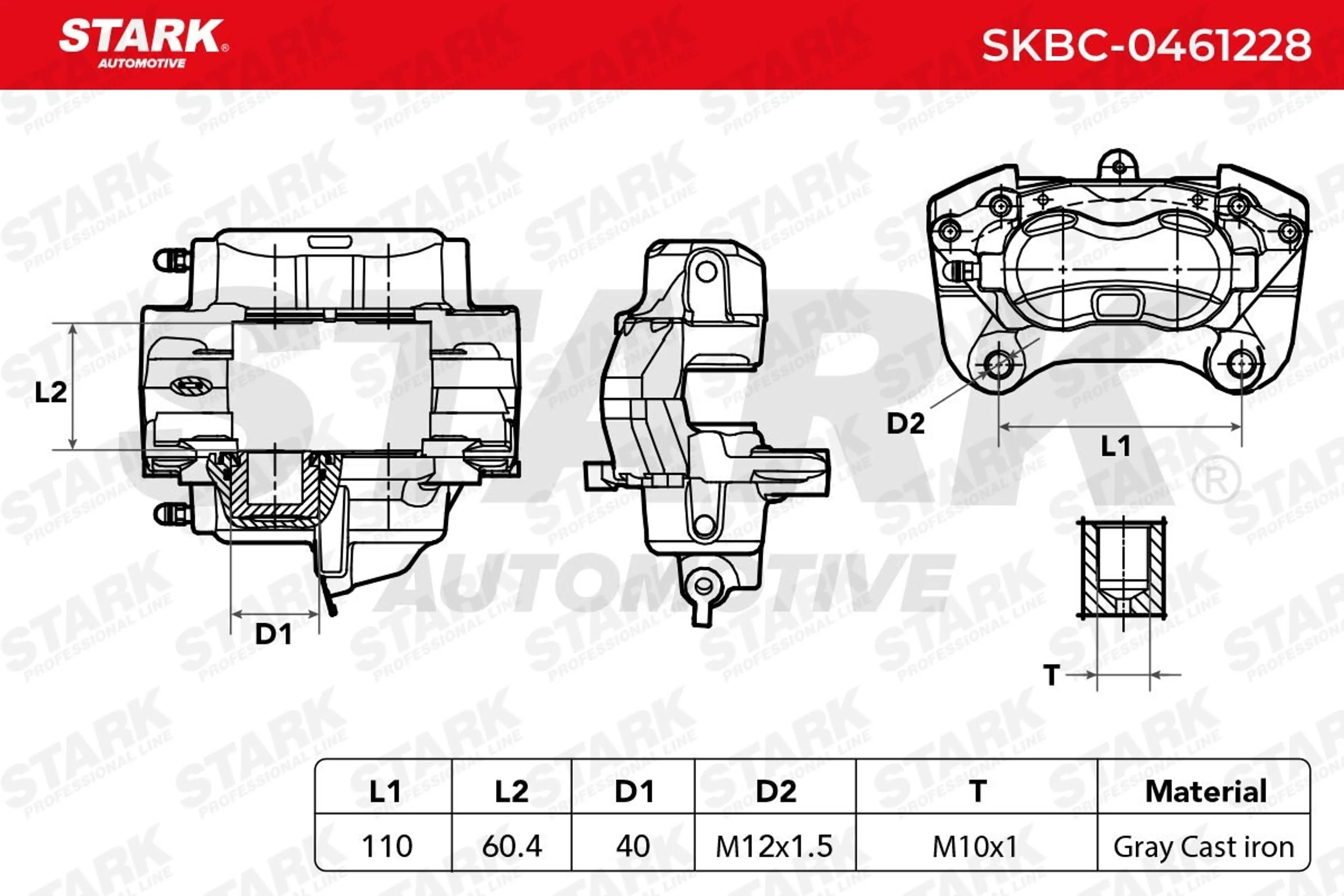 PINZA DE FRENO (SIN  DEVOLUCIÓN CAS