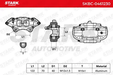 PINZA DE FRENO (SIN  DEVOLUCIÓN CAS