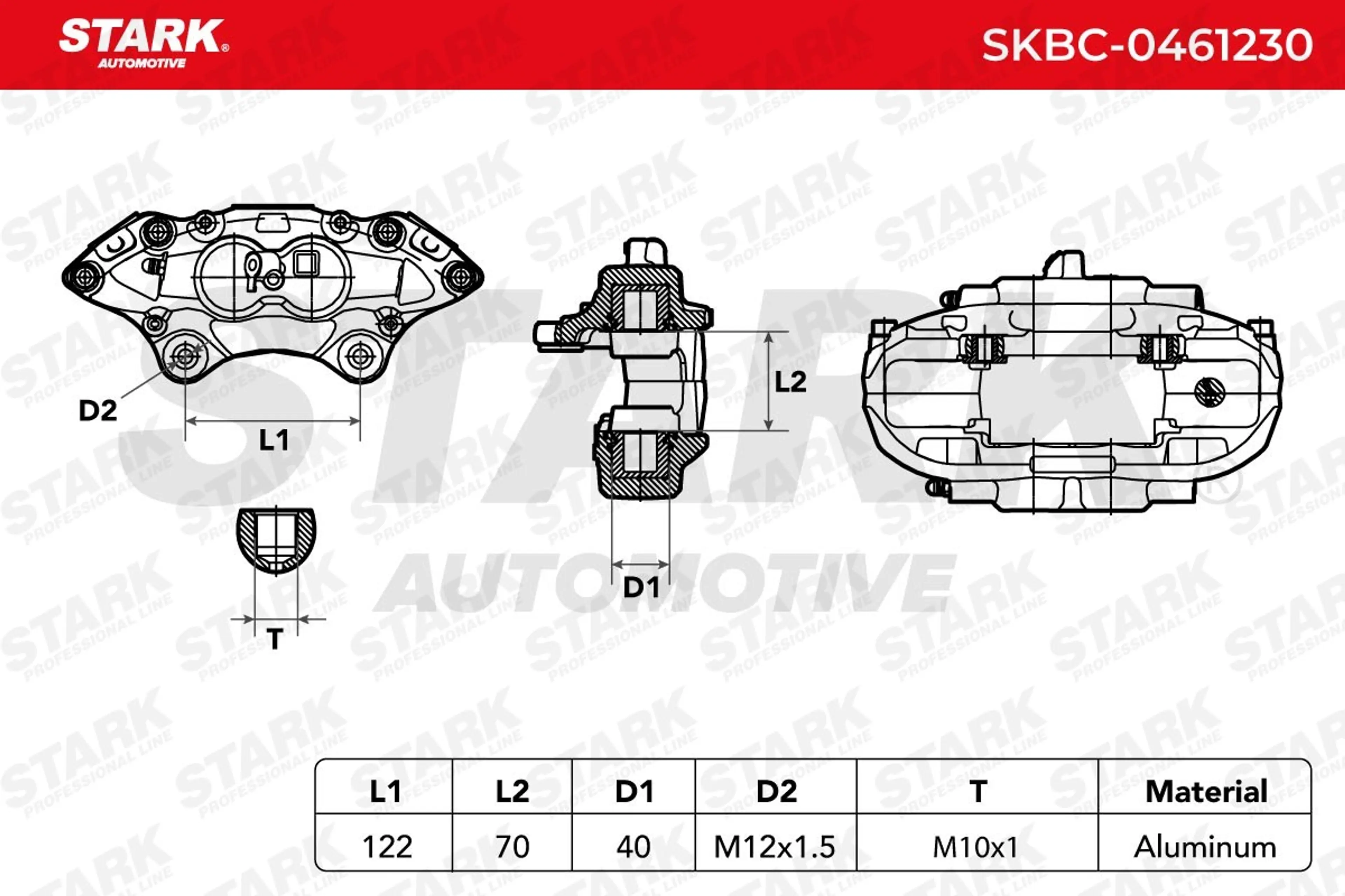 PINZA DE FRENO (SIN  DEVOLUCIÓN CAS