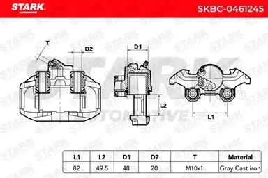 PINZA DE FRENO (SIN  DEVOLUCIÓN CAS