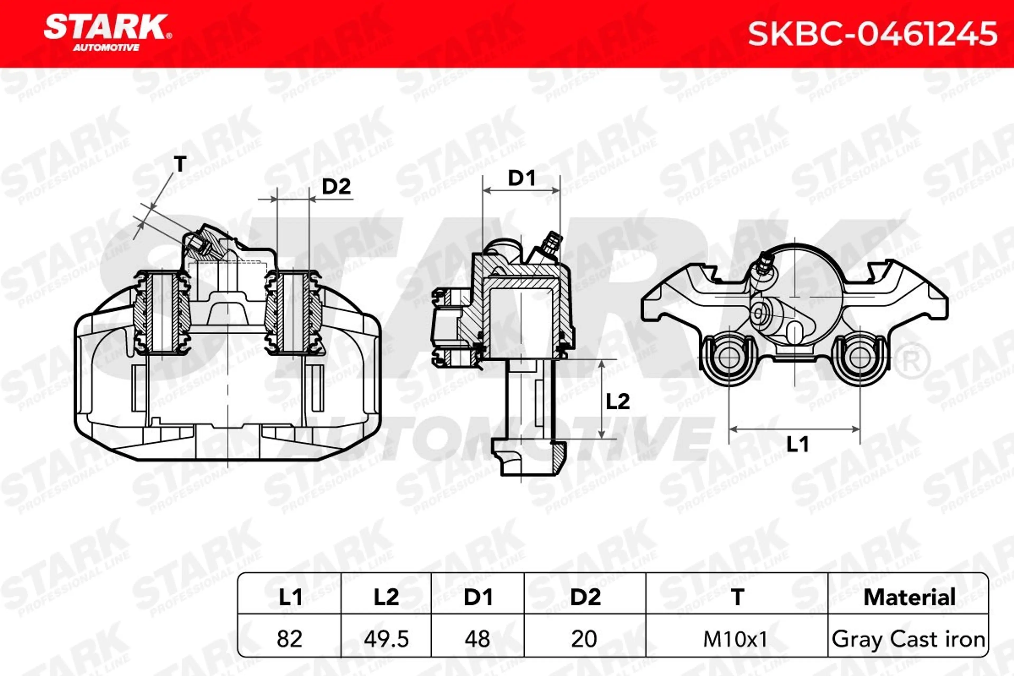 PINZA DE FRENO (SIN  DEVOLUCIÓN CAS