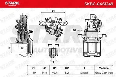 PINZA DE FRENO (SIN  DEVOLUCIÓN CAS