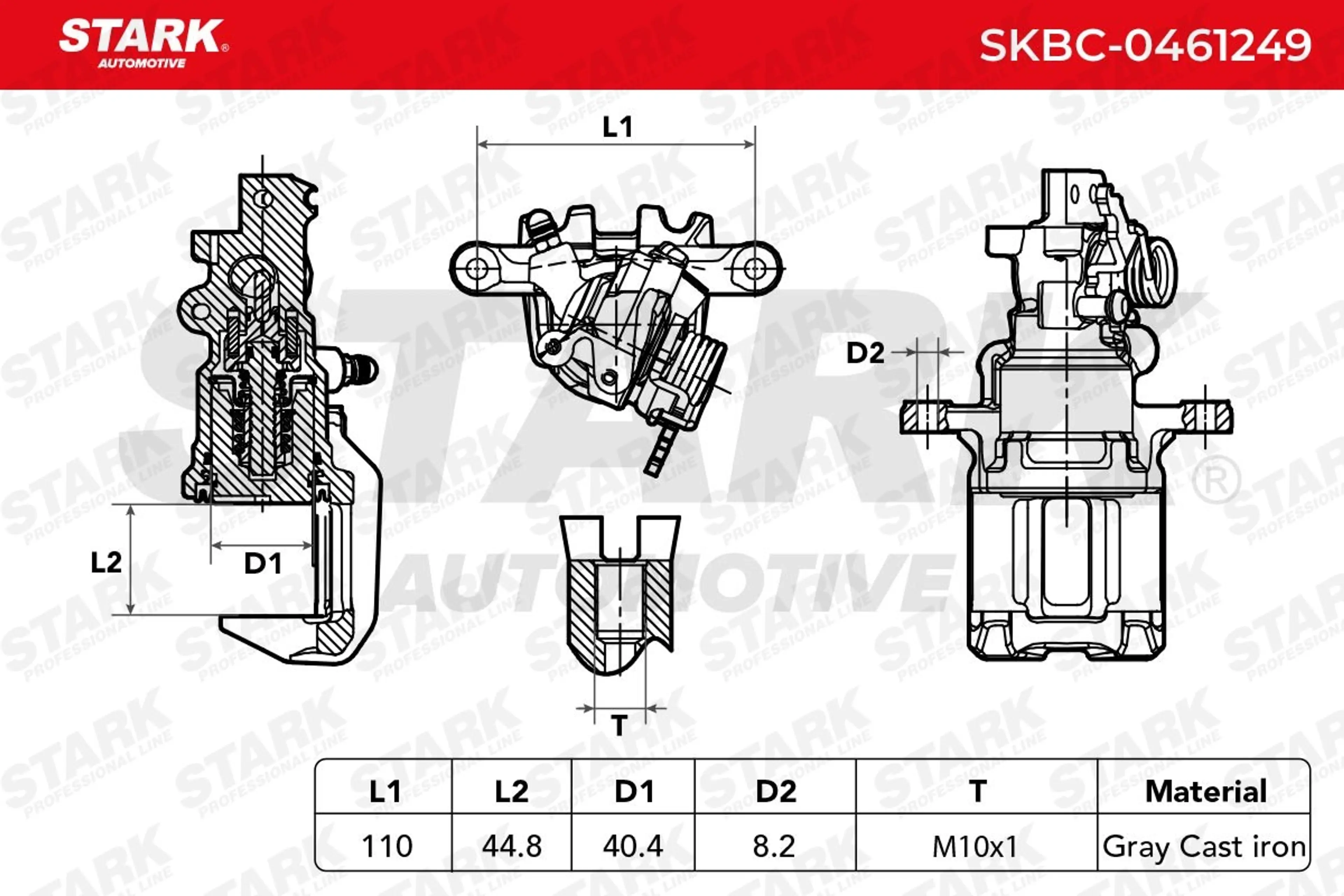 PINZA DE FRENO (SIN  DEVOLUCIÓN CAS