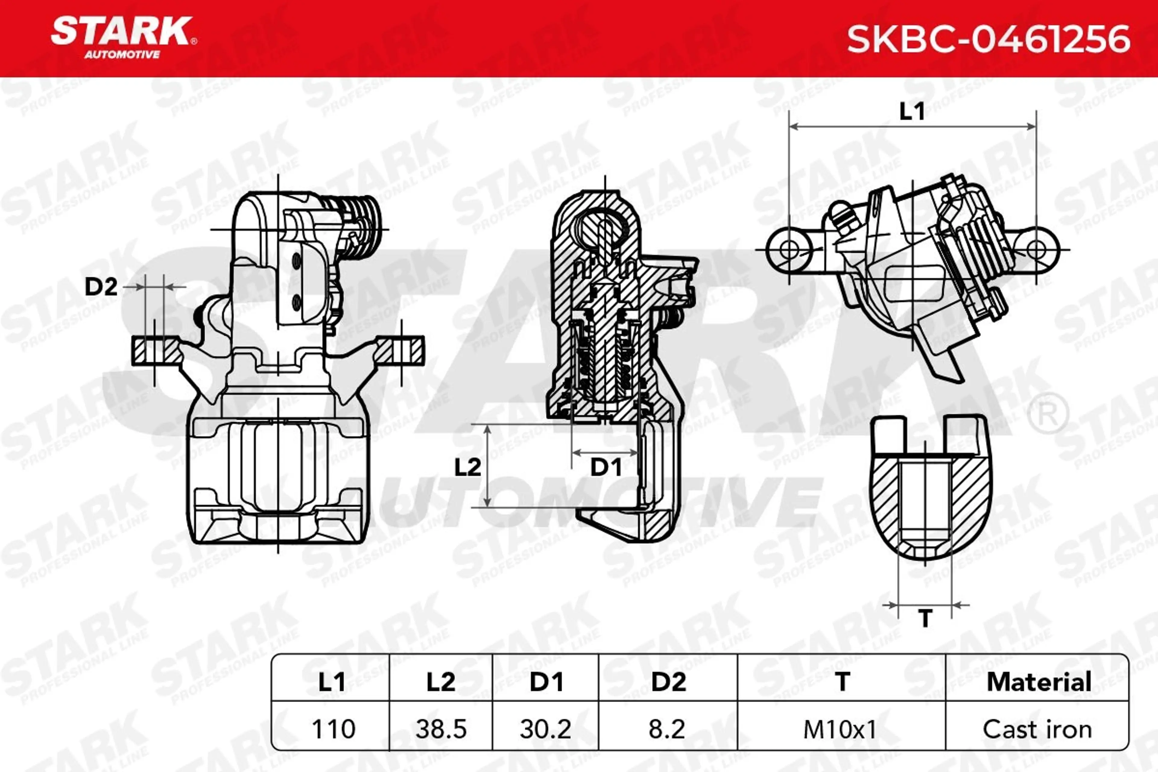 PINZA DE FRENO (SIN  DEVOLUCIÓN CAS