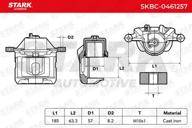 PINZA DE FRENO (SIN  DEVOLUCIÓN CAS