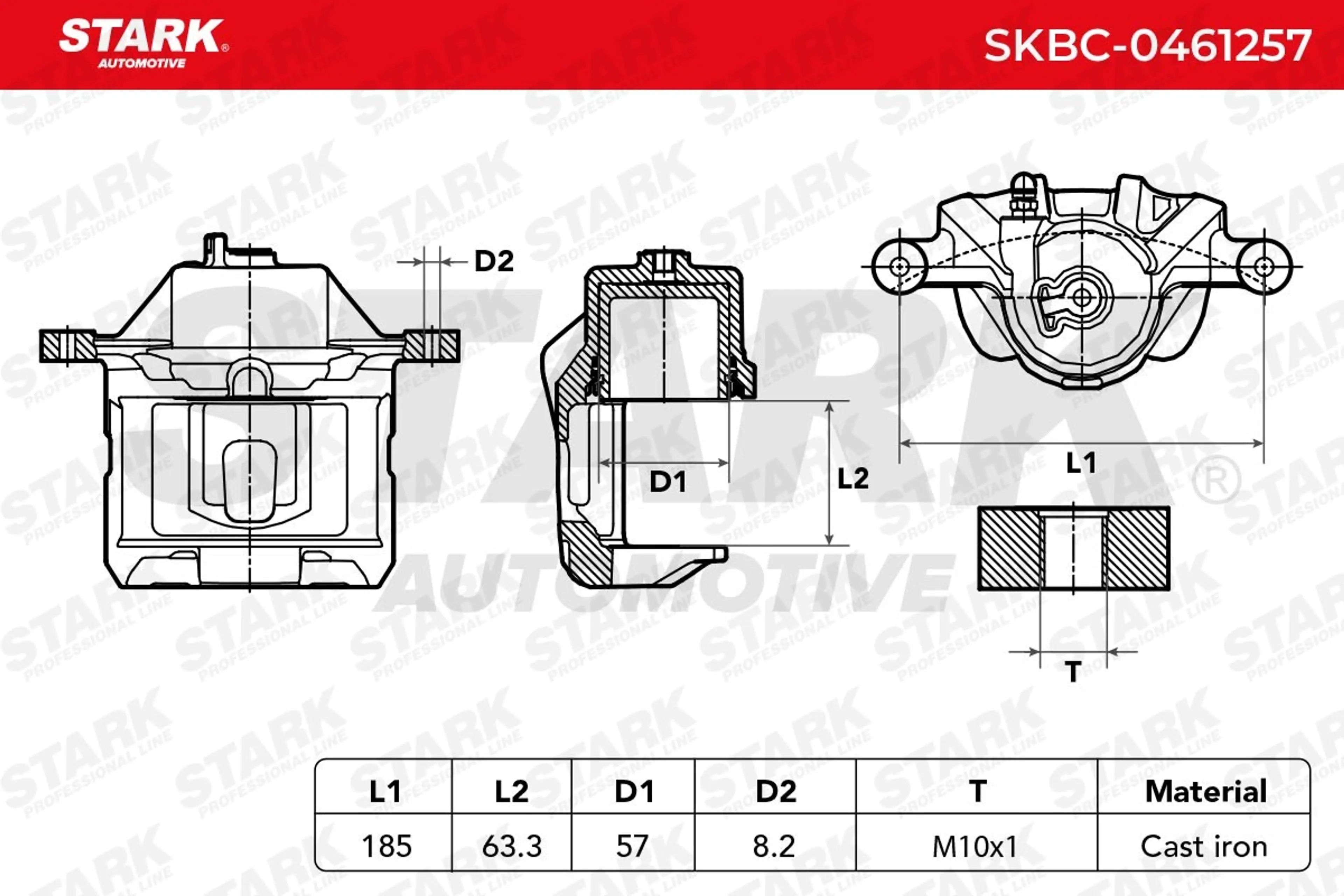 PINZA DE FRENO (SIN  DEVOLUCIÓN CAS