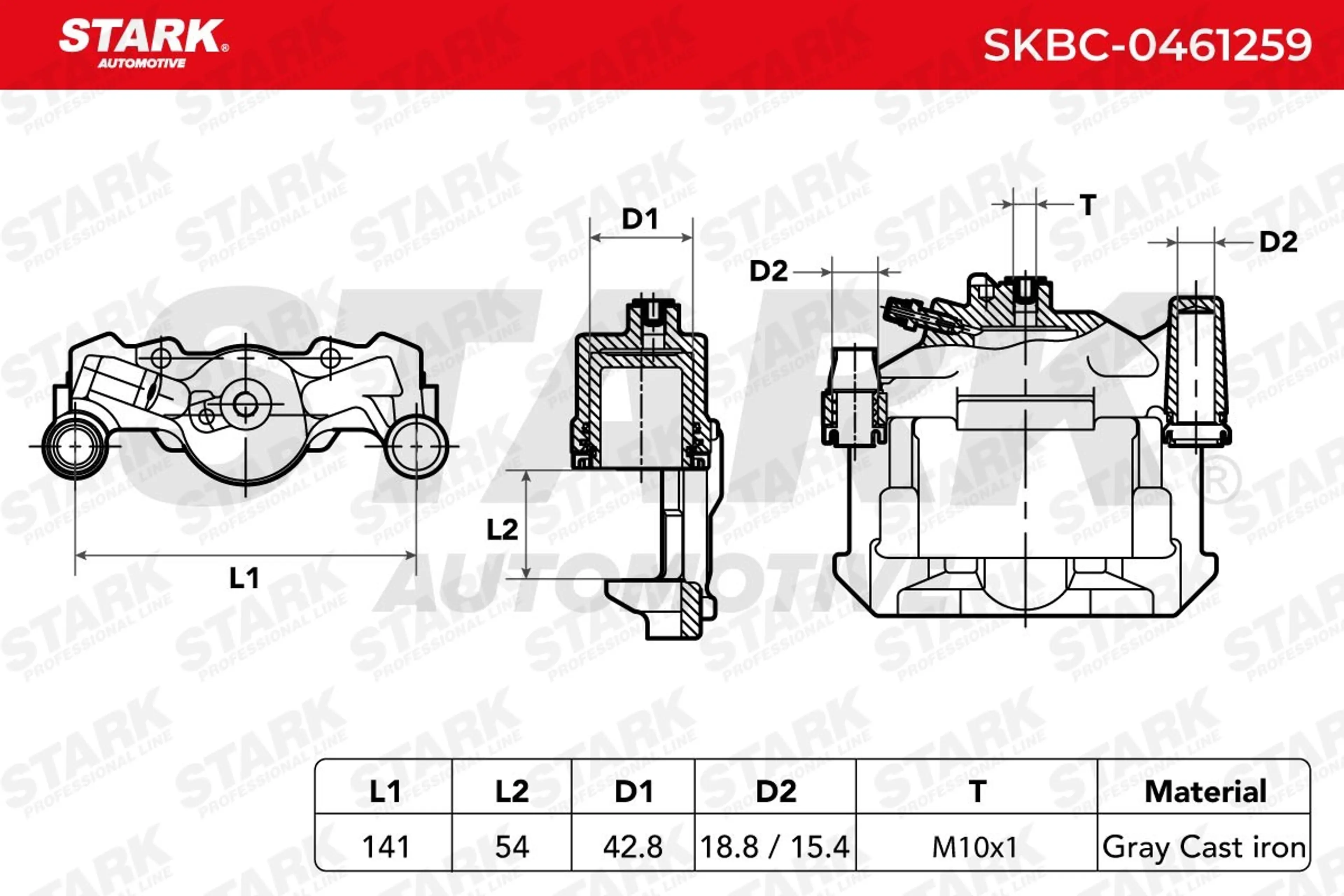 PINZA DE FRENO (SIN  DEVOLUCIÓN CAS